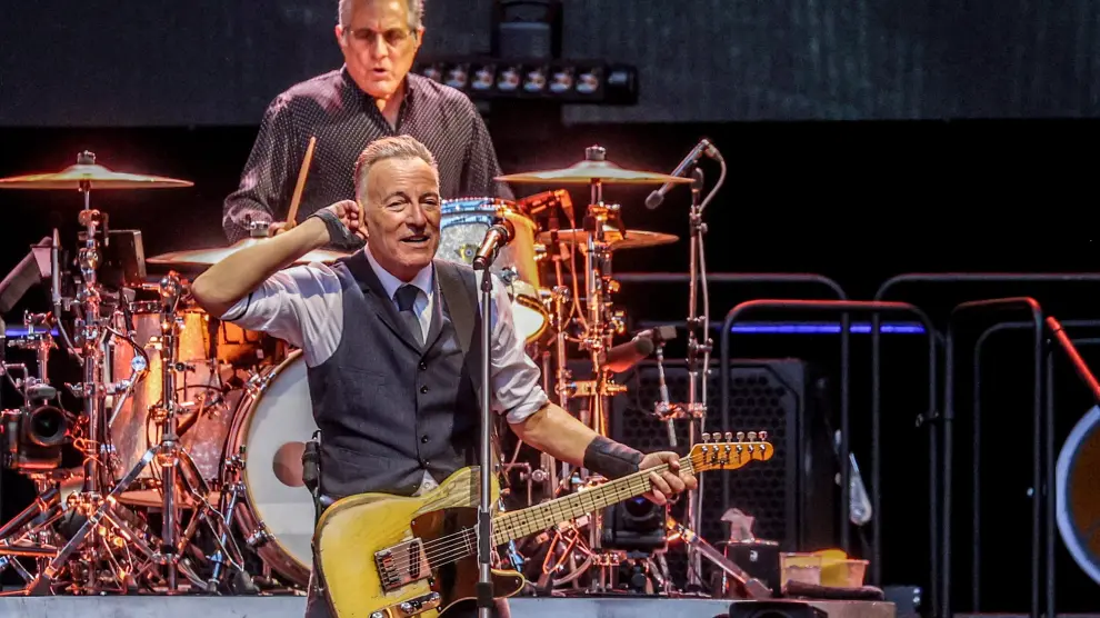Primer concierto de Bruce Springsteen en España: el cantante llena el Estadio Civitas Metropolitano en Madrid