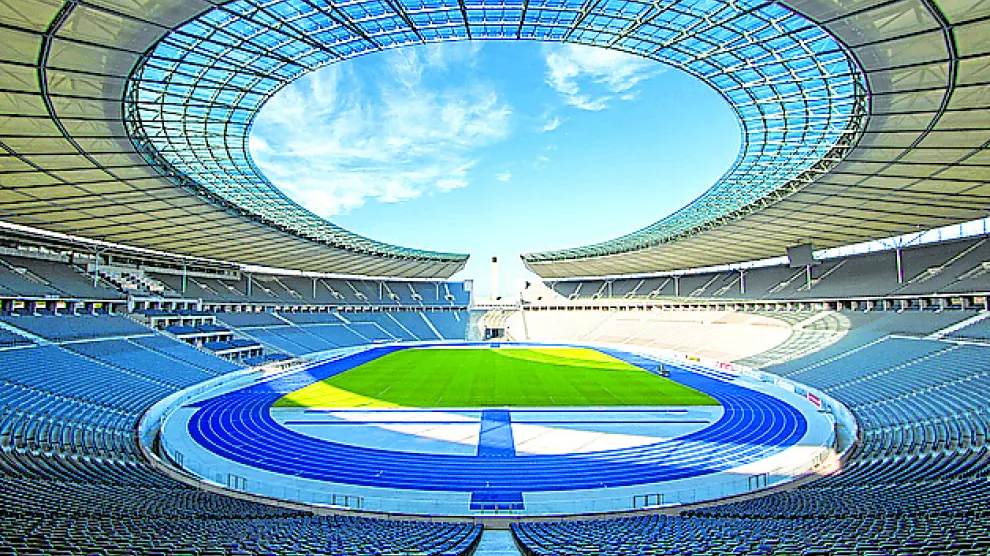 El Olympiastadion de Berlín, una belleza de campo.