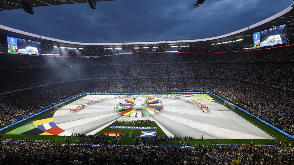 Inauguración de la Eurocopa 2024 de Alemania en el Múnich Arena