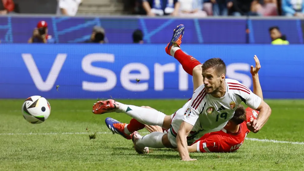 Suiza se impone a Hungría en su debut en la Eurocopa (13) crónica del partido