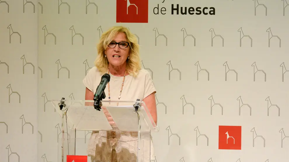 Silvia Salazar durante el balance del PSOE sobre el primer año de gobierno del PP.