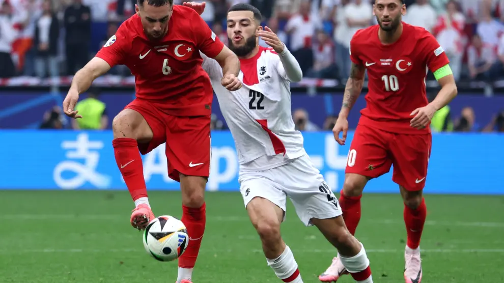 Eurocopa 2024: partido Turquía-Eslovaquia, del grupo F, en Dortmund