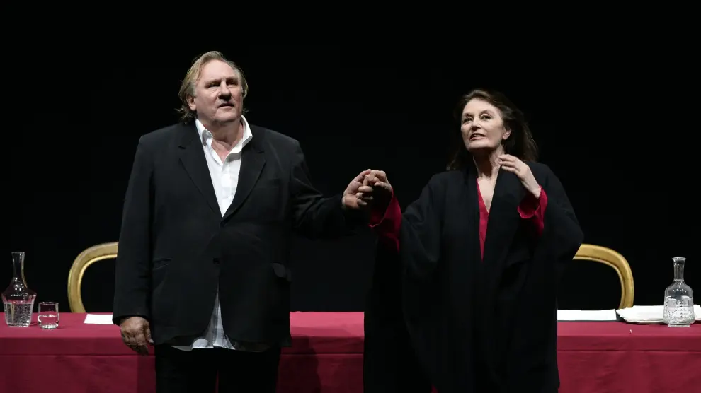 Gérard Depardieu con Anouk Aimeé en Love Letters.