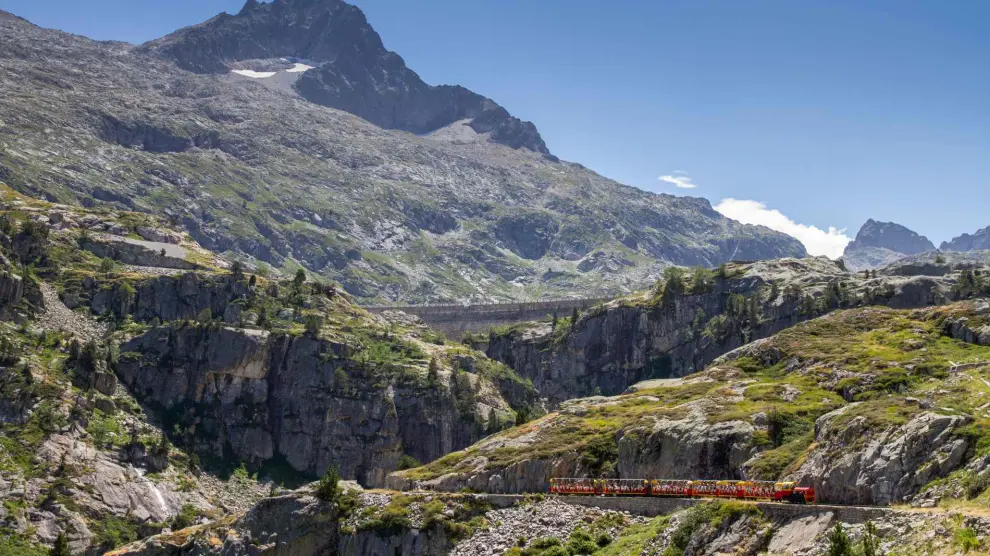 El Tren de Artouste es el más alto de Europa sobre vías estrechas y lo podemos disfrutar cerca de Aragón