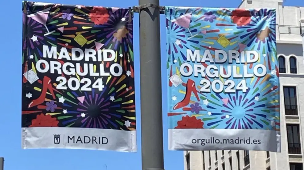 El polémico cartel del Orgullo de Madrid.