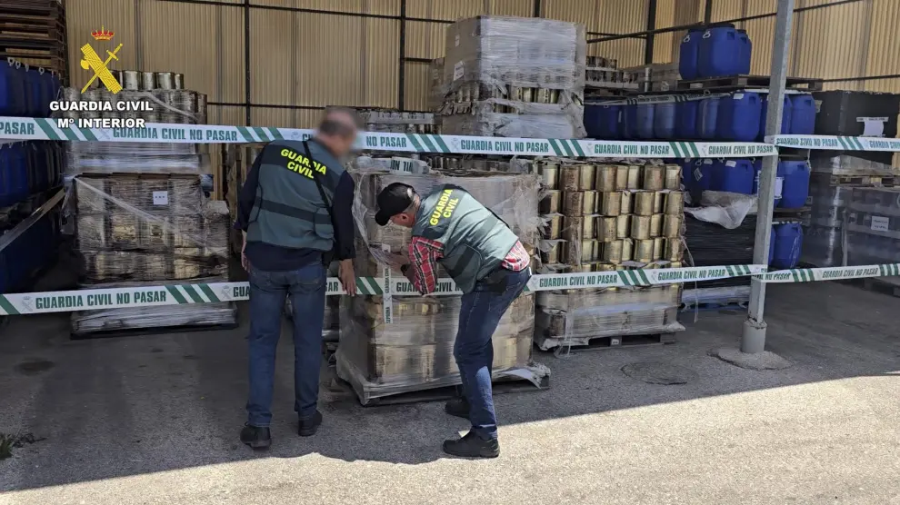 Inmovilizadas 80 toneladas de aceitunas en Valencia