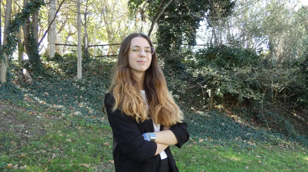 Raquel Lagraba, graduada en Economía por la Universidad de Zaragoza.