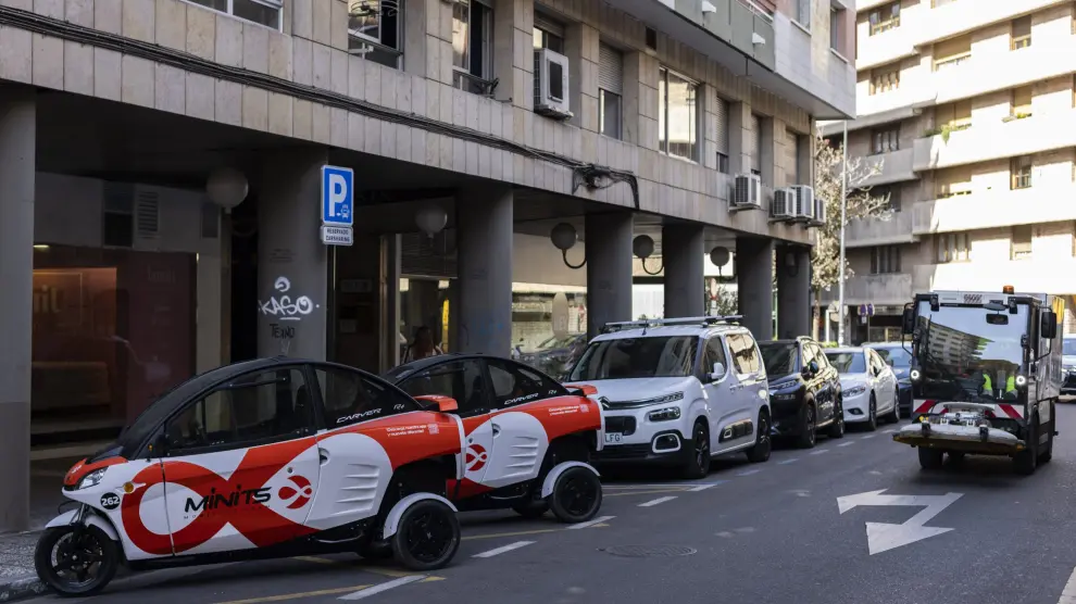 El Ayuntamiento de Zaragoza ha habilitado 84 espacios específicos en la vía pública para aparcar estos vehículos.