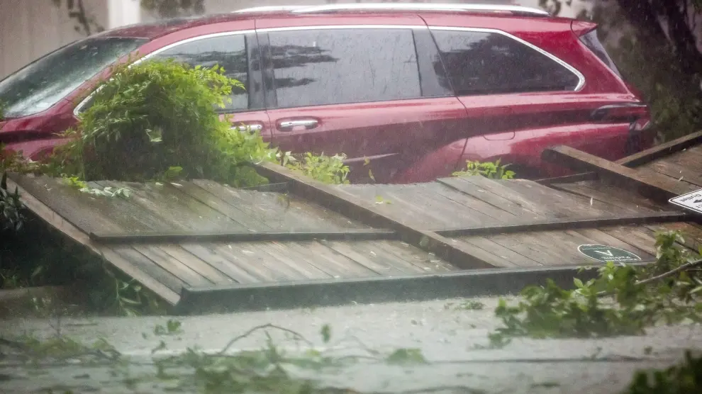 El huracán Beryl causa el caos a su paso por Texas, en Estados Unidos