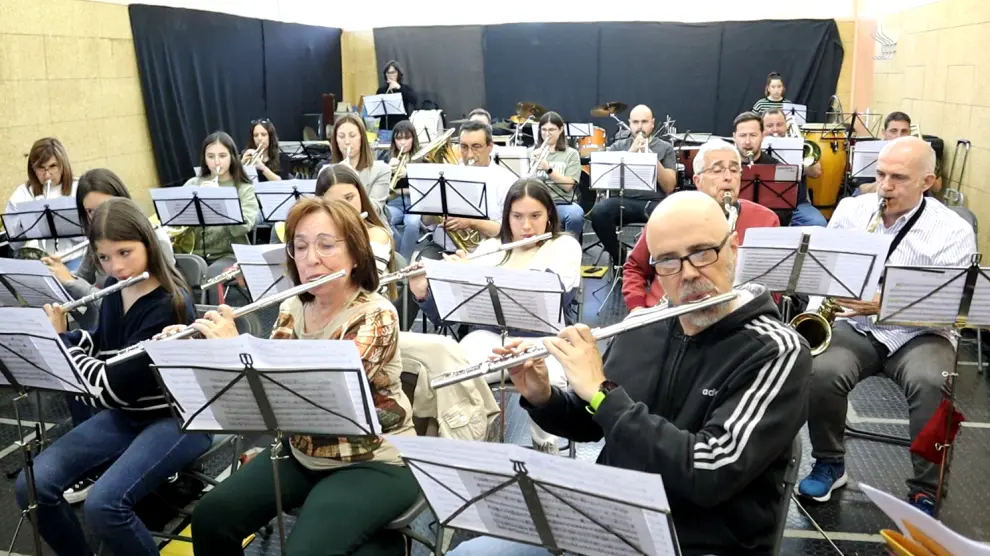 Banda de música de Muel, una de la beneficiarias