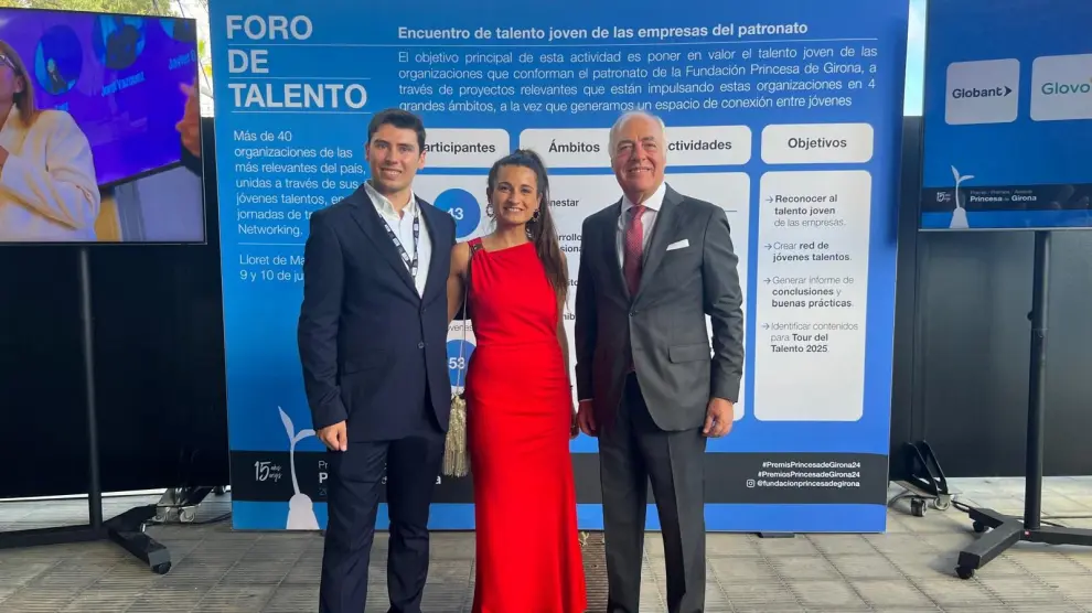 Fundación Ibercaja participa en la Feria Talento Joven de la Fundación Princesa de Gerona.