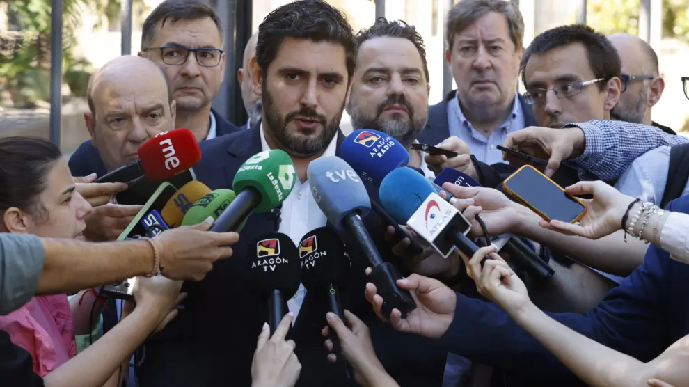 Alejandro Nolasco anuncia su dimisión como vicepresidente del Gobierno de Aragón tras la ruptura de Vox con el PP