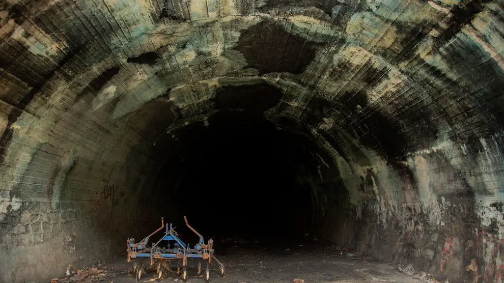 Los túneles diseñados como polvorines estaban sin uso desde hace más de 40 años