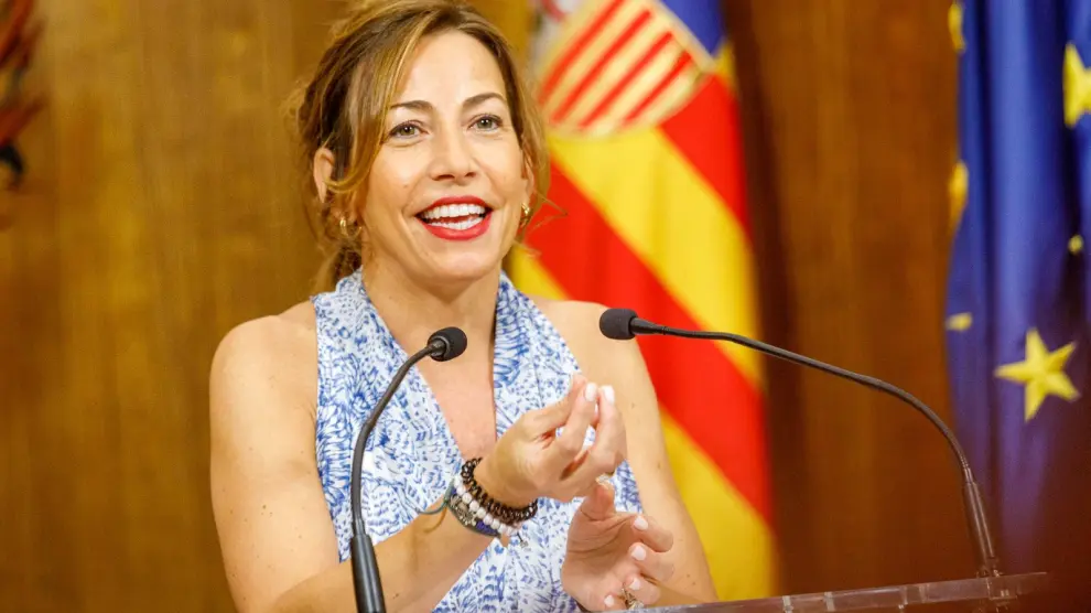 Natalia Chueca, alcaldesa de Zaragoza.