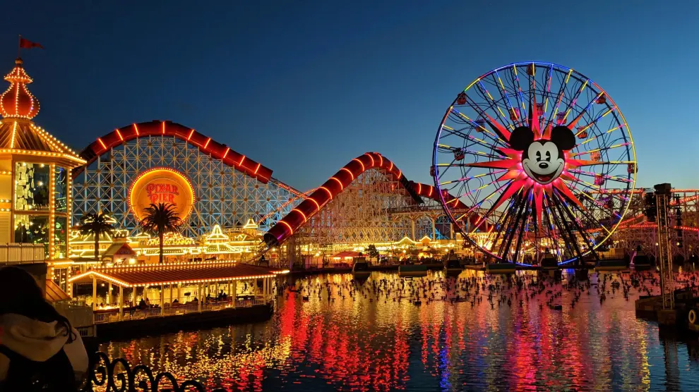 Disneyland de California.