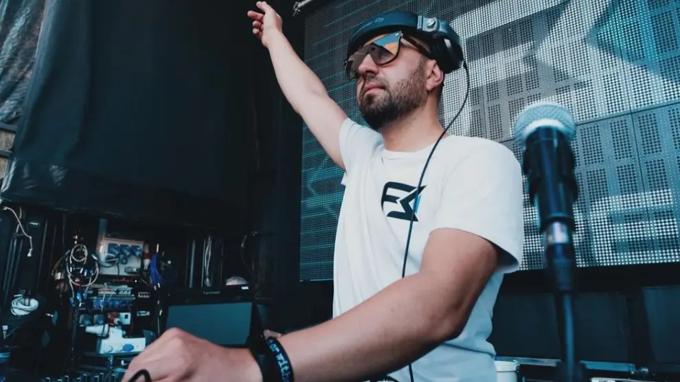 El DJ turolense Fernando Moreno, autor del remix que ha popularizado 'Potra salvaje'.