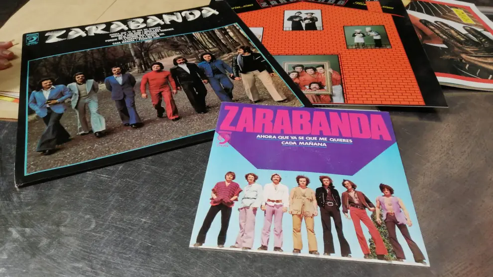 Discos de la orquesta zaragozana Zarabanda.