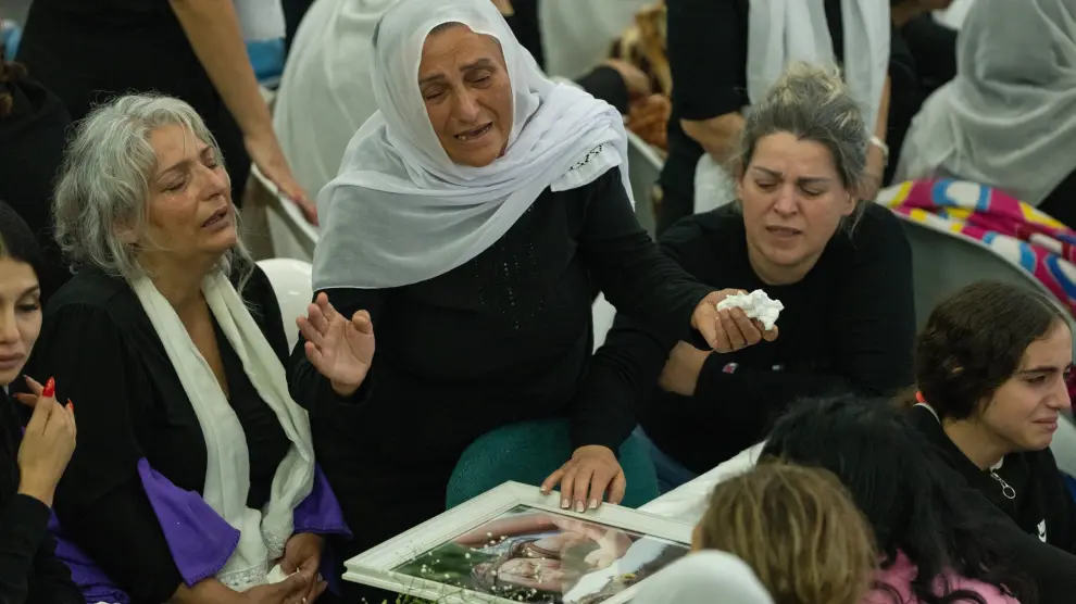 Funeral por los menores muertos en un ataque desde el Líbano a Israel.