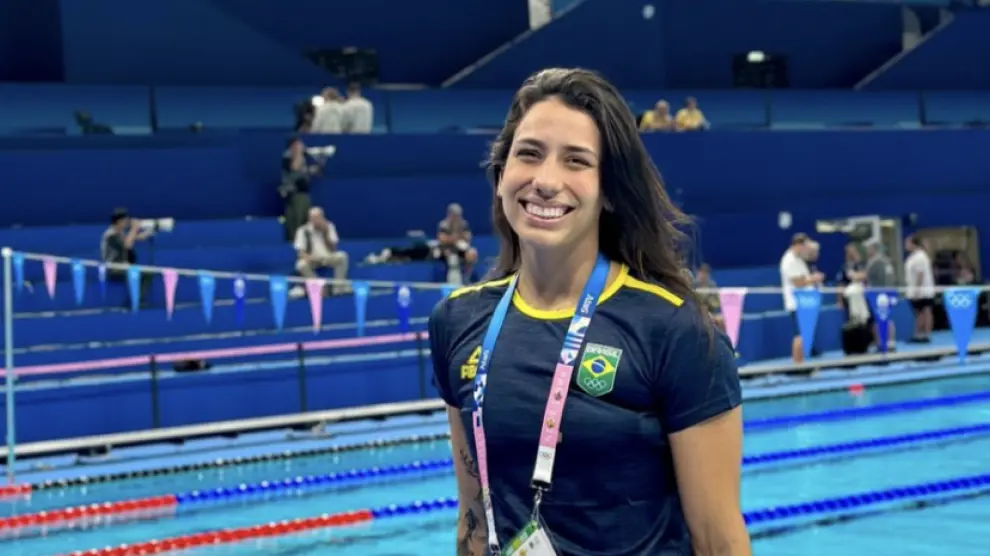 Ana Carolina Vieira, la nadadora expulsada