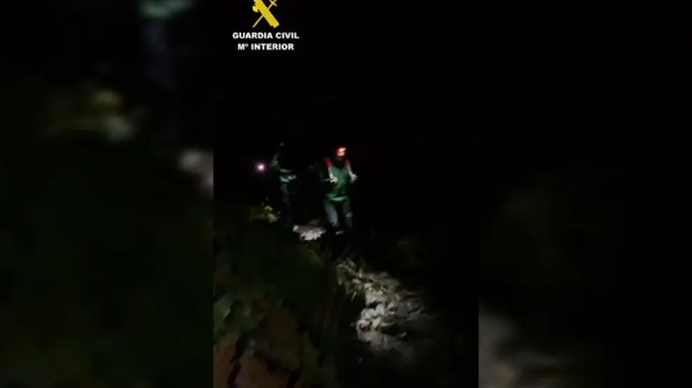 La víctima, que se encontraba subiendo al pico del Moncayo, fue encontrada semiinconsciente y refería fuertes dolores y temblores a consecuencia de su enfermedad
