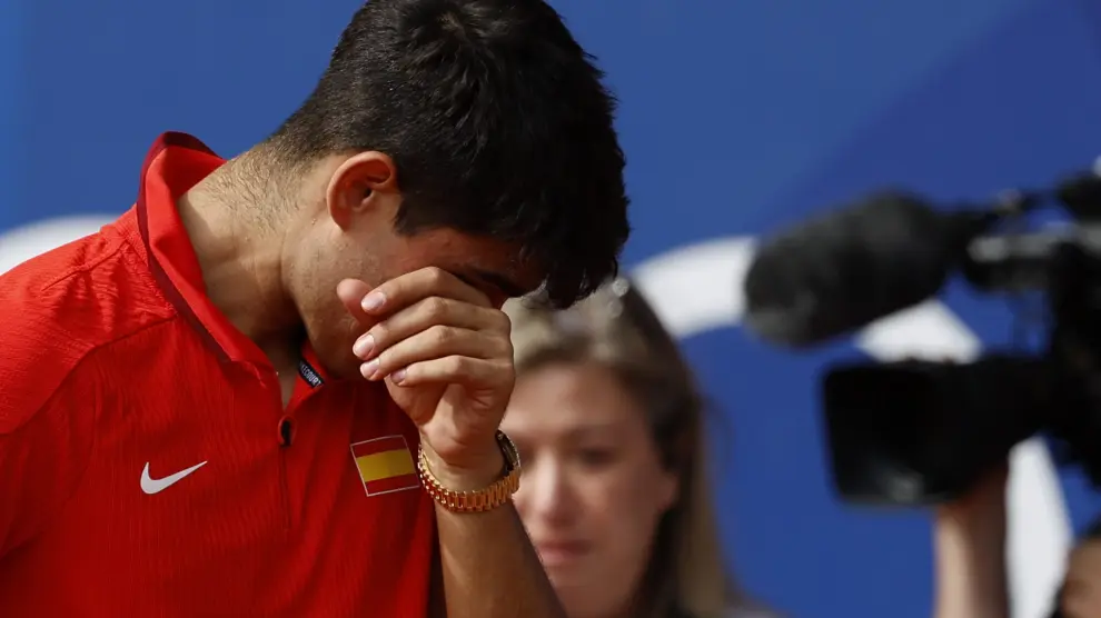 Tenis: Alcaraz se queda con la plata en la final de los Juegos Olímpicos