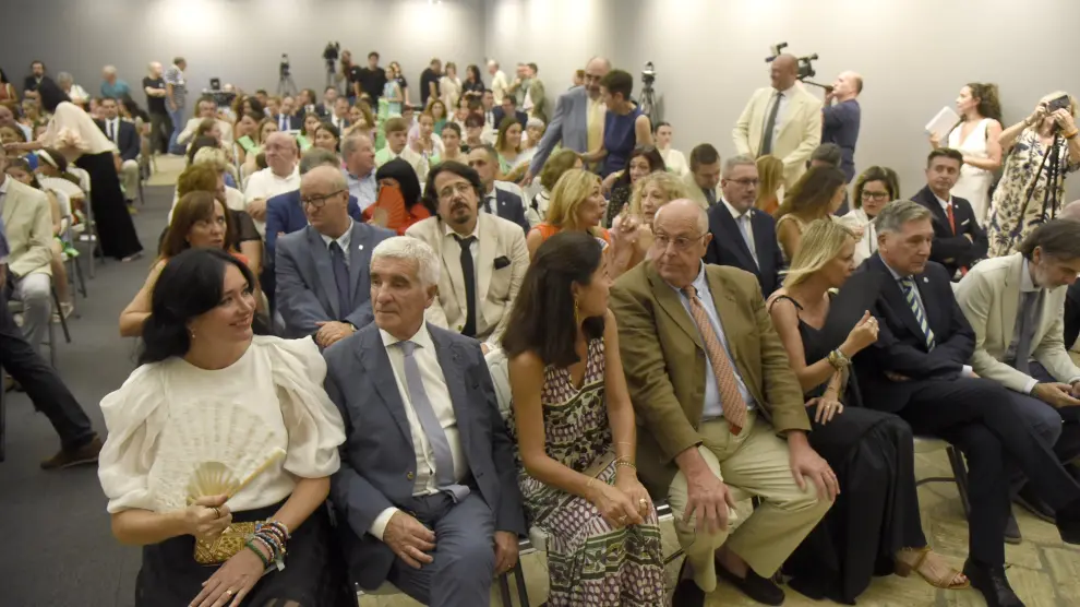 Entrega de la parrilla de oro en el Museo de Huesca.
