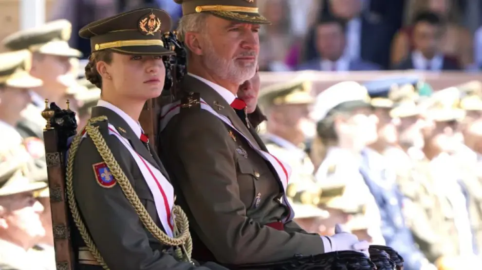 La princesa Leonor ingresará el jueves en la Escuela Naval Militar de Marín  (Pontevedra)