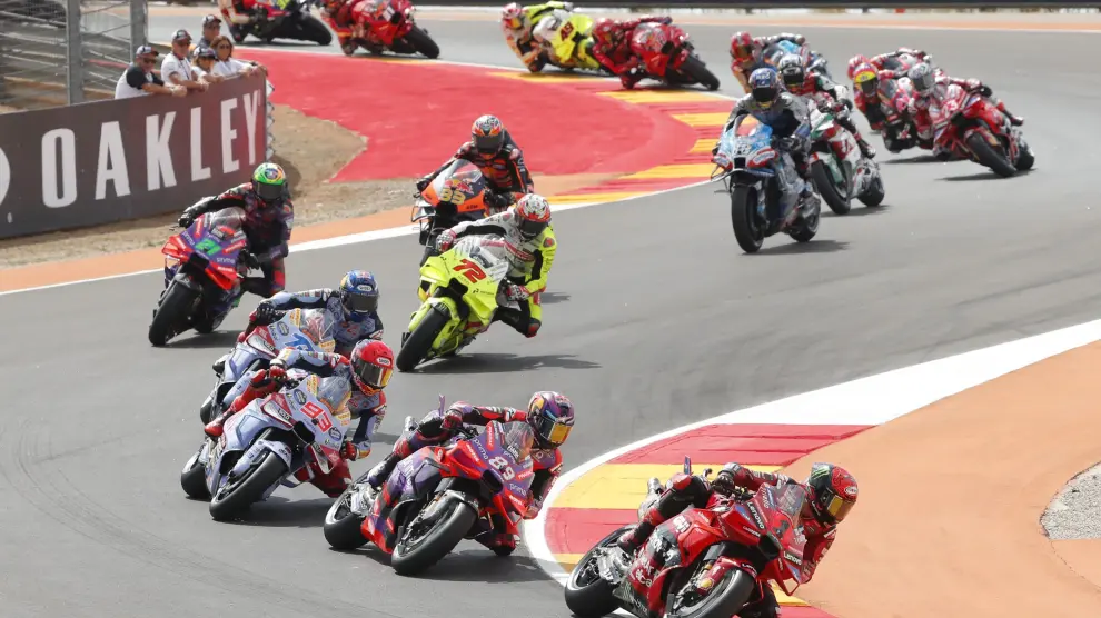 Gran Premio de Aragón de Motorland: carrera 'sprint' con victoria de Marc Márquez ((Ducati)