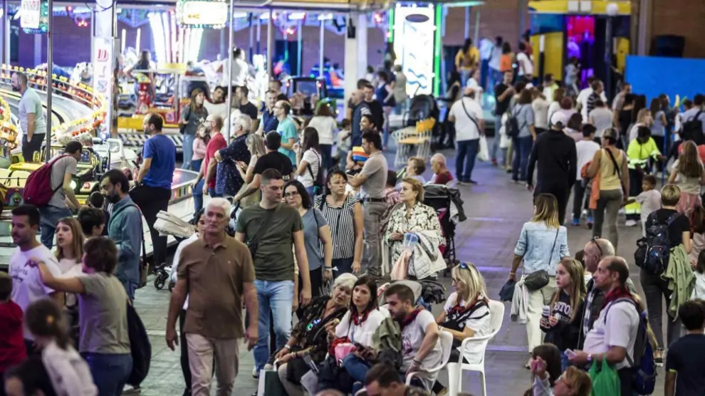 La Feria General de Zaragoza en 2022.