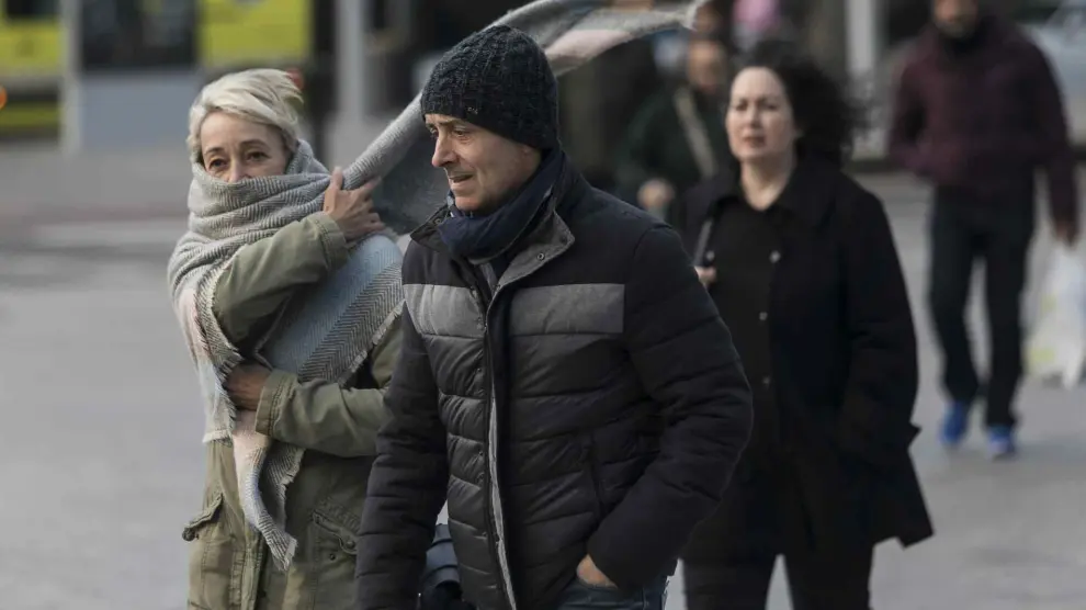 Cambio radical de tiempo en Zaragoza alerta de Aemet por viento y