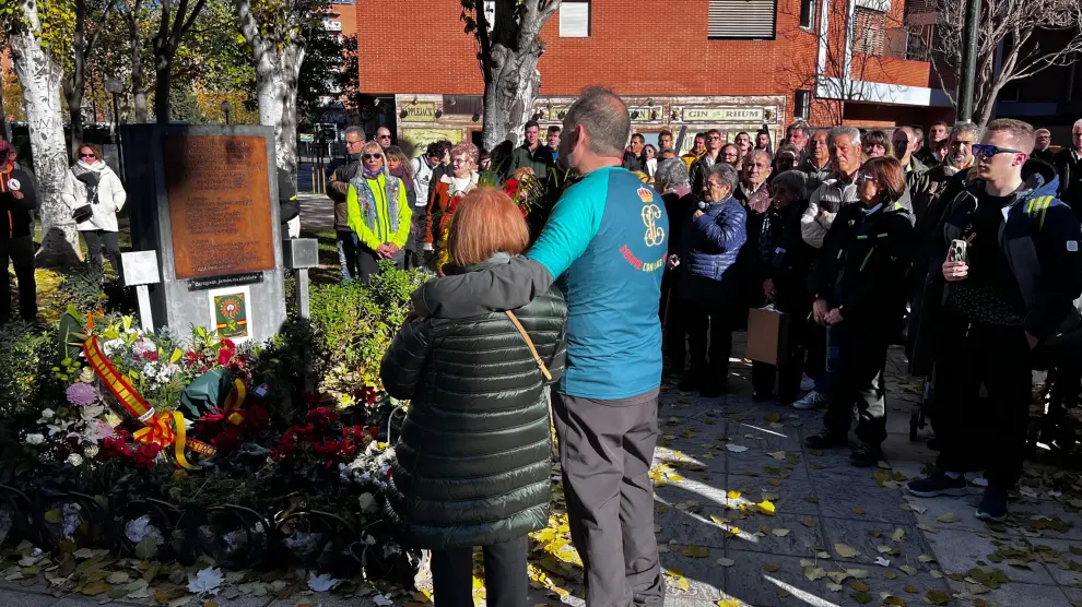 XII Andada en recuerdo de las víctimas del atentado de la casa cuartel de la Guardia Civil en Zaragoza.