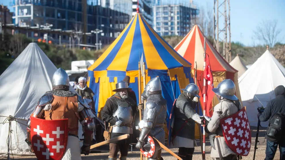 Recreación de la coronación de los Reyes de Aragón 2025