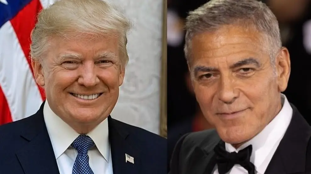 Trump ataca sin piedad a George Clooney: "Es una estrella de cine de  segunda"