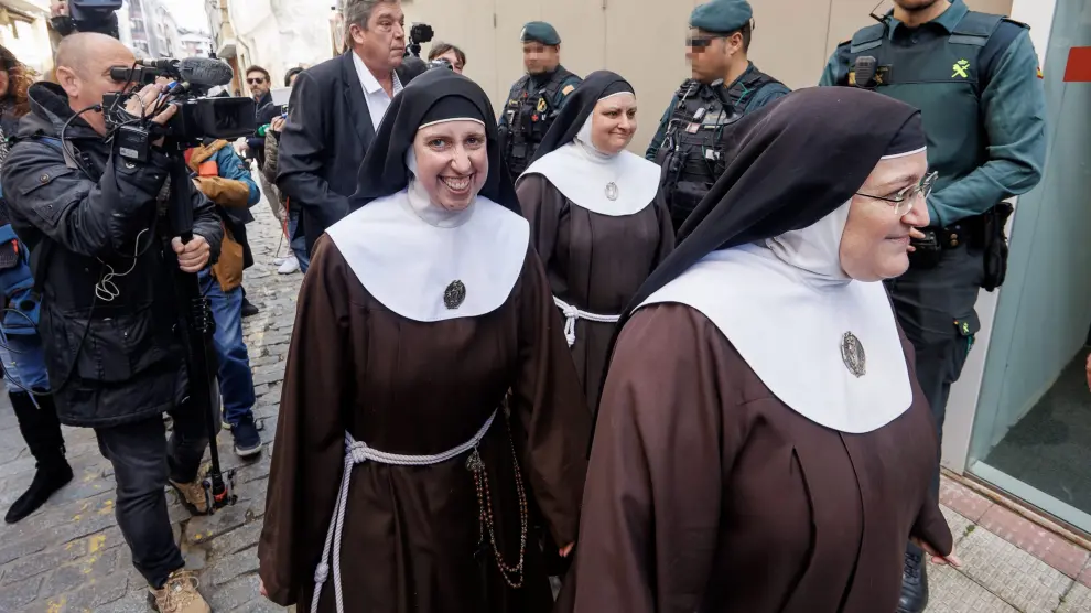 Las exmonjas de Belorado cargan ante la jueza contra el arzobispo de Burgos