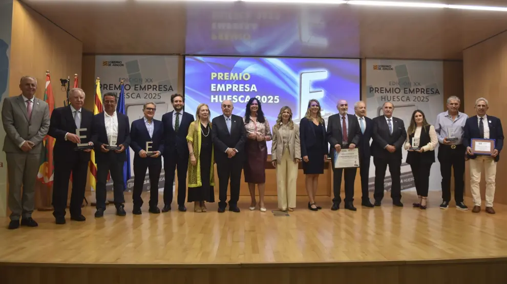 El parque tecnológico Walqa acogió el acto de entrega de los Premios Empresa Huesca 2025.