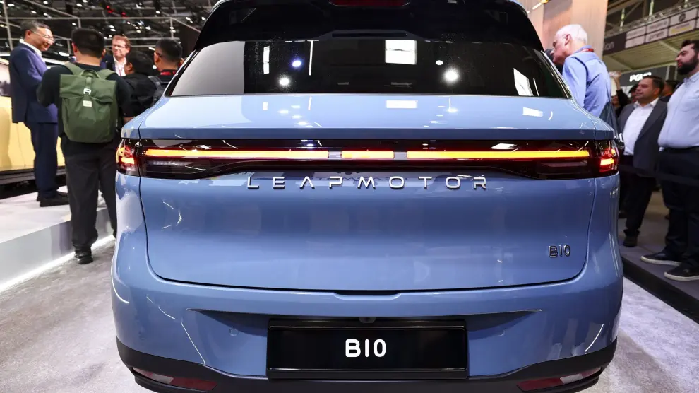 El SUV B10 de la marca china Leapmotor, exhibido en el Salón del Automóvil de Múnich hace dos semanas.