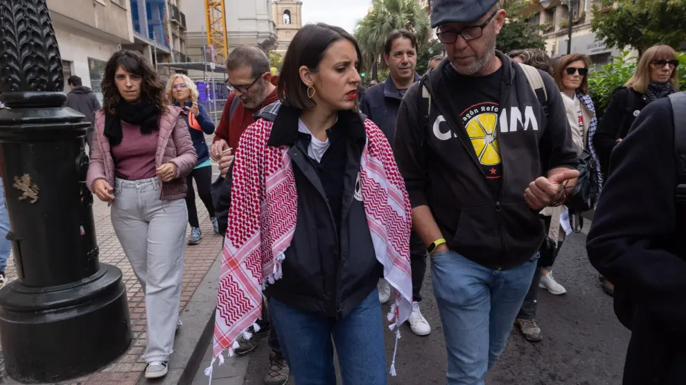 Irene Montero admite "problemas organizativos" en Podemos Aragón: "Se  resuelven haciendo política"
