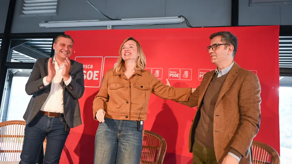 Pilar Alegría dice que la política de vivienda de Azcón "ensancha el  bolsillo de sus amigos"