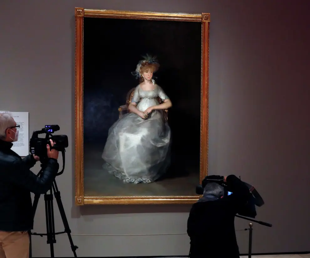 Presentación de la restauración de 'La condesa de Chinchón' de Francisco de Goya