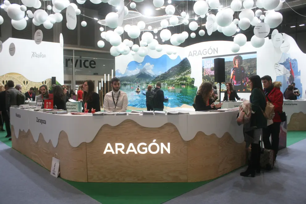 Aragón muestra su potencial en Fitur 2020 en Madrid