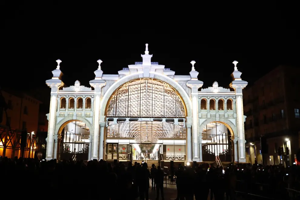Inauguración del Mercado Central de Zaragoza