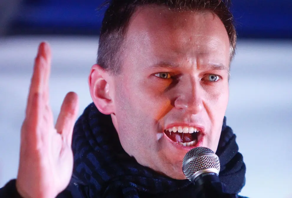 Foto de archivo del líder opositor Alexei Navalni