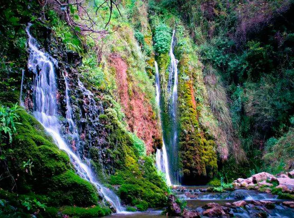 La cascada de Calicanto es uno de los puntos estrella del recorrido.