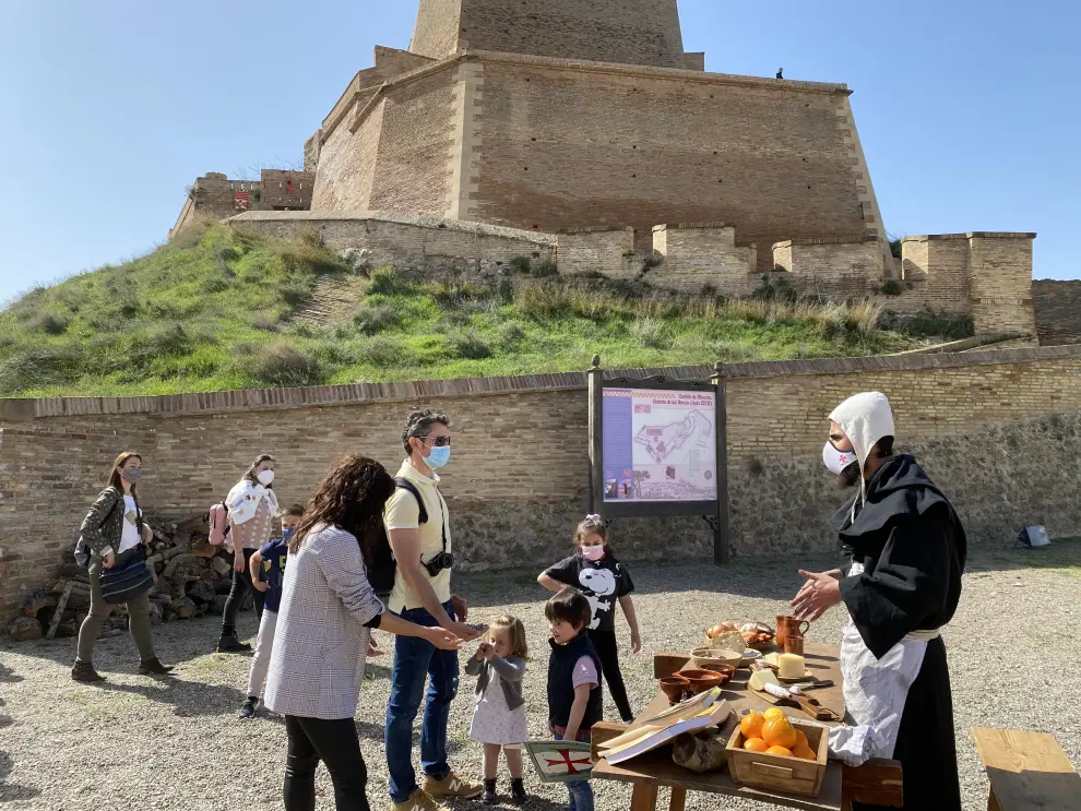 Recreaciones de la Baja Edad Media en el castillo de Monzón