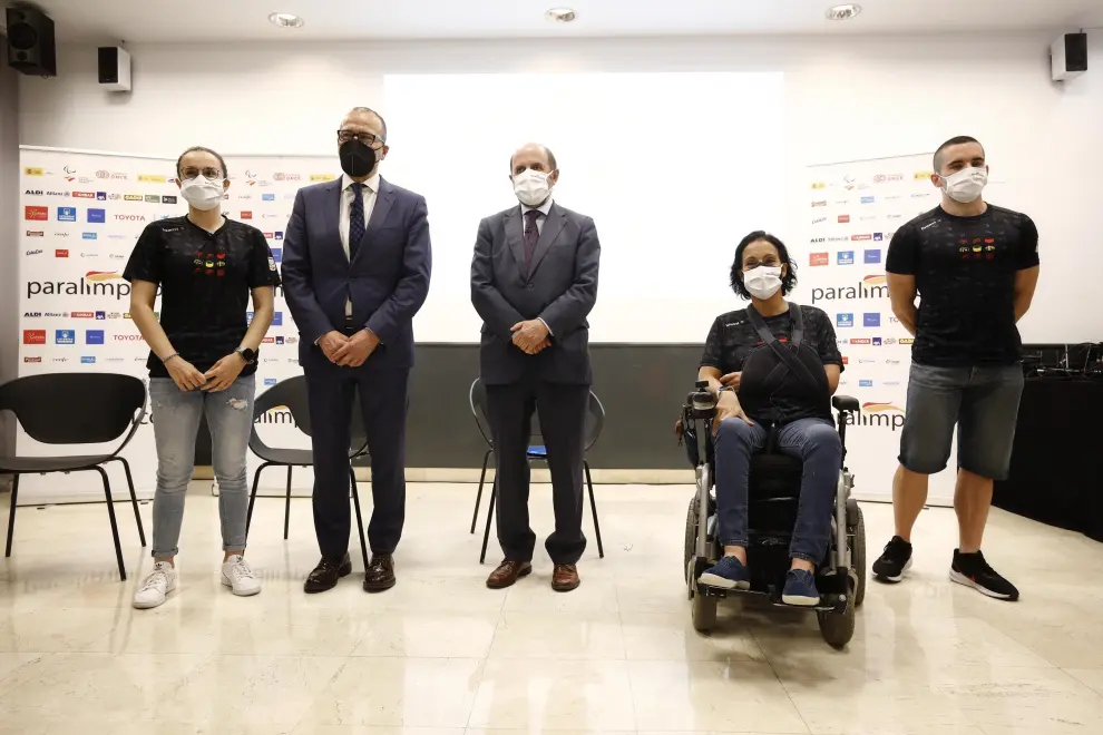 Presentación en Zaragoza de los deportistas paralímpicos preseleccionados para Tokio 2020