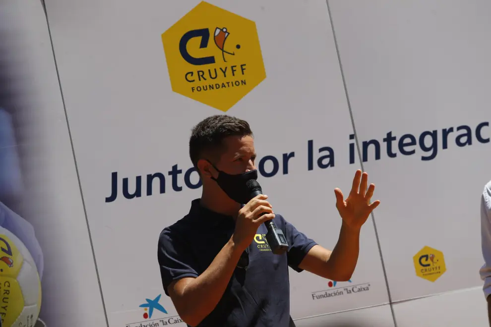 Inauguración del Cruyff Court Ander Herrera