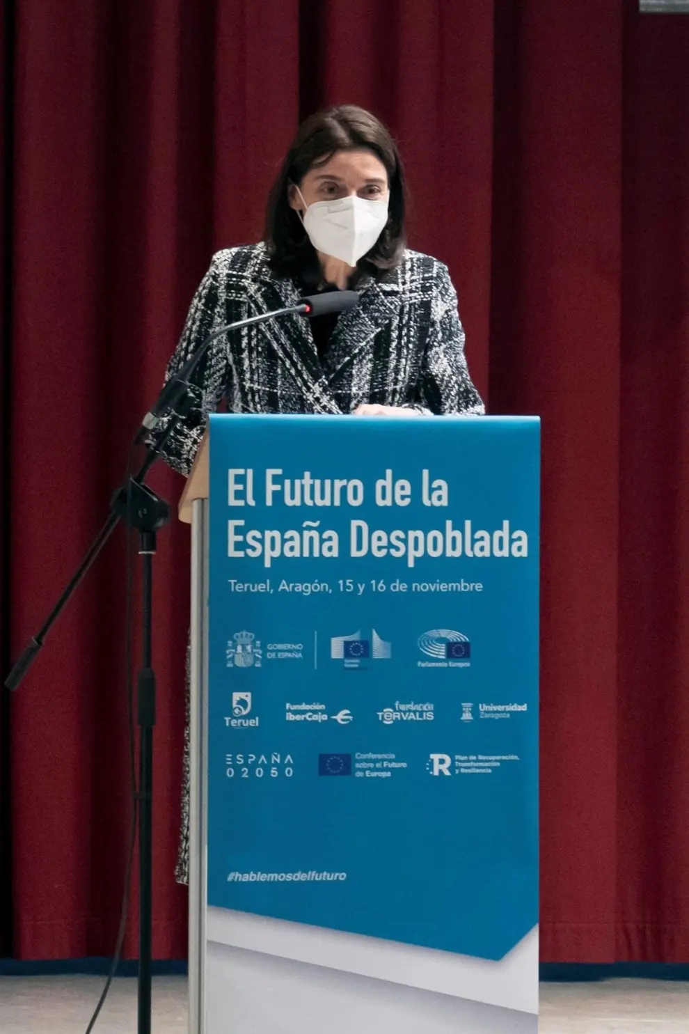 La ministra de Justicia, Pilar Llop asiste a las jornadas 'Diálogos sobre el futuro de la España despoblada'