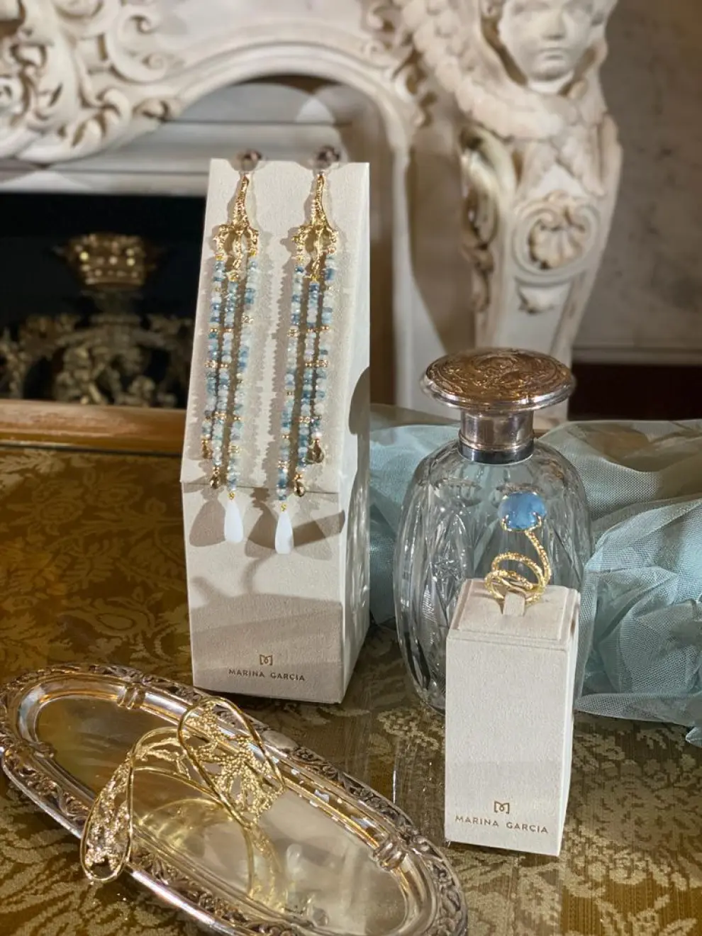 Las joyas de la diseñadora aragonesa Marina García han deslumbrado en la Semana de la Moda de Madrid
 Se trata de la única empresa de joyería que ha participado en la 7ª edición de Atelier Couture donde presentaba, en exclusiva, su colección de joyas nupciales.