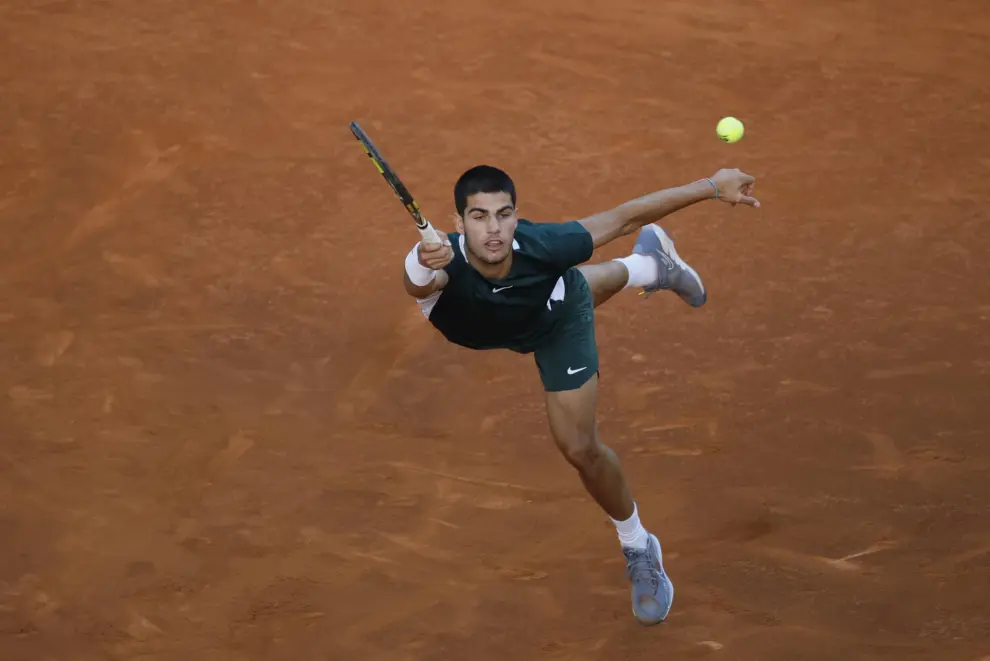 Carlos Alcaraz, en la final del Mutua Madrid Open 2022.
