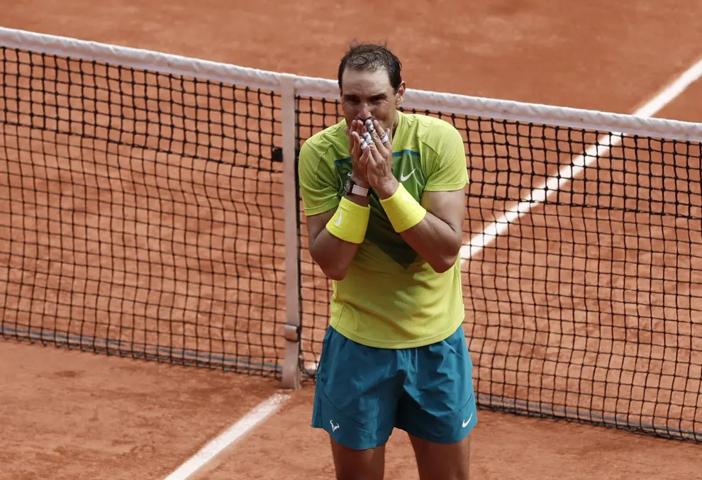 Nafal, emocionado tras ganar su decimocuarto Roland Garros